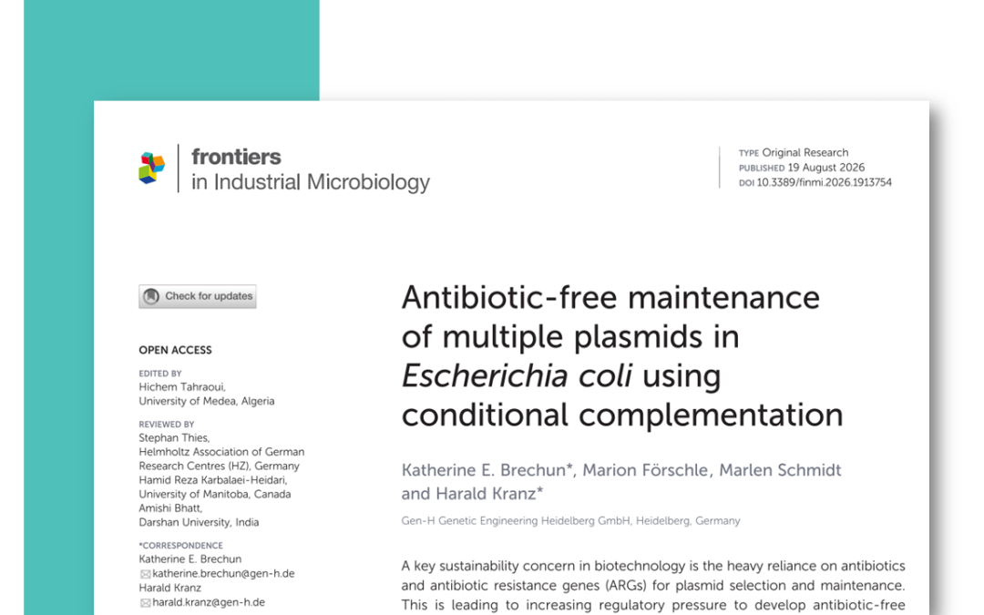 Multi-plasmid antibiotic-free fermentation